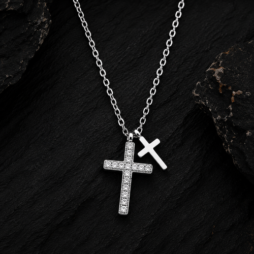 Solvane Ascend Cross Necklace