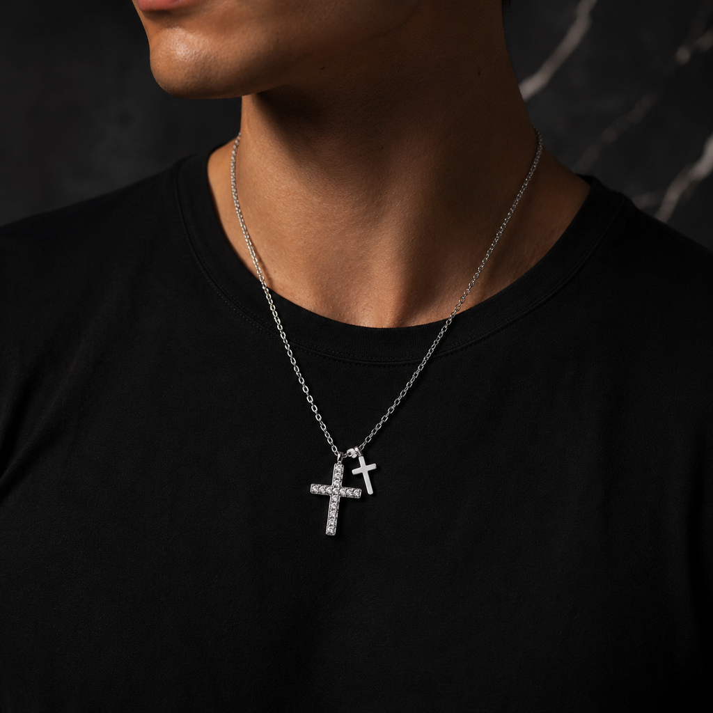 Solvane Ascend Cross Necklace
