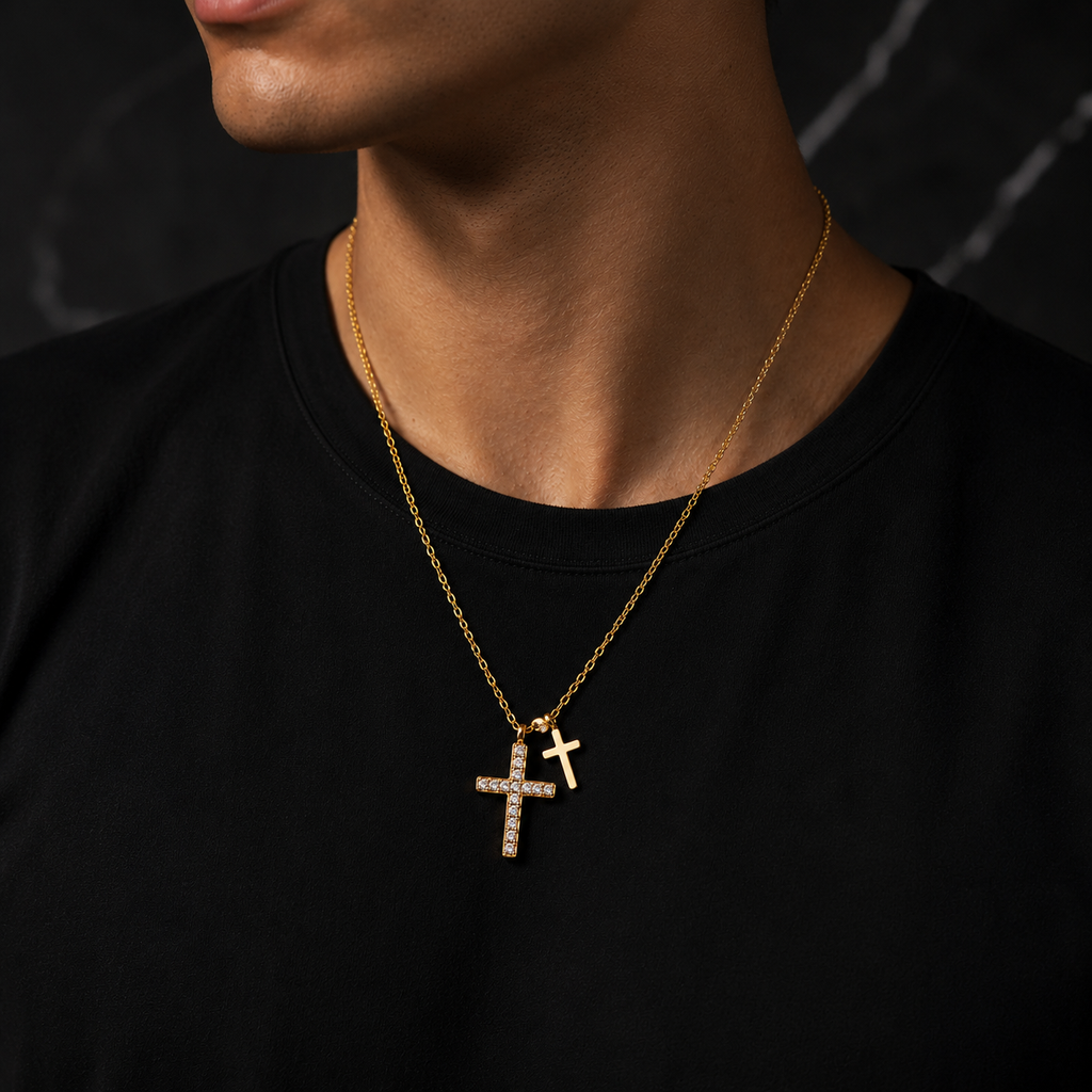 Solvane Ascend Cross Necklace